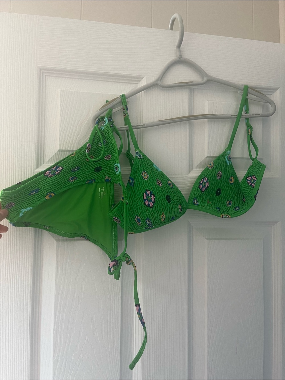Aerie Smocked String Bikini